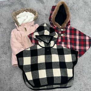Toddler jacket and pancho